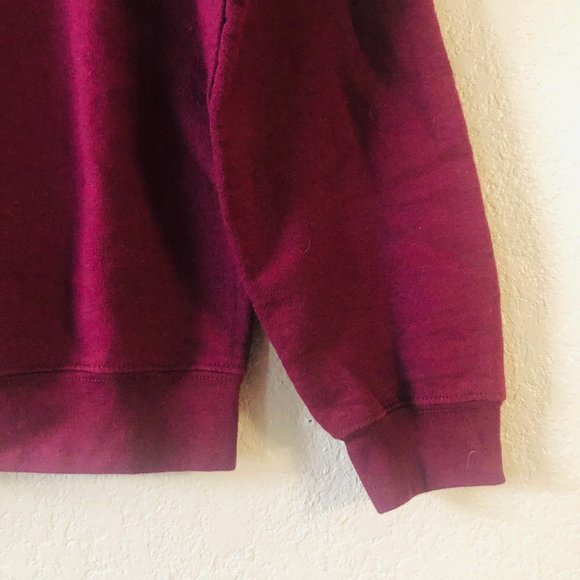 Maroon 'kamala & joe' Sweatshirt (S) - Picture 4 of 6